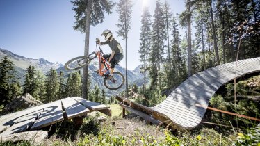 Zaahe Line in der Bike Republic Sölden, © Ötztal Tourismus