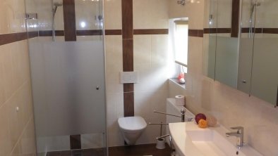 Badezimmer im Appartement Penken