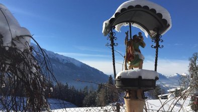 Haus Lukas Mösern Aussicht Winter