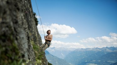 Klettern Muttekopfhütte, © Tirol Werbung/Peter Neusser