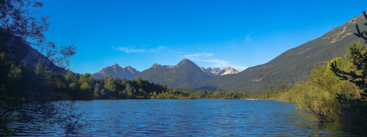 Baggersee Weißenbach, © Naturparkregion Reutte/Stefan Huber