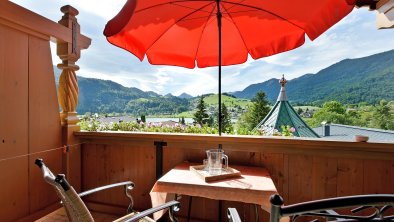 Gästehaus Auer Thiersee Aussicht Balkon