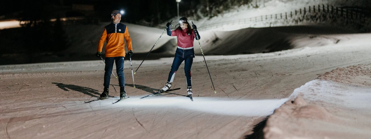 Teilnehmer bei Vollmond-Skating in Seefeld, © TVB Region Seefeld