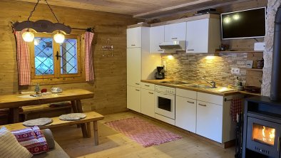Hütte Waldzeit Küche