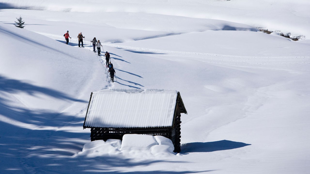 Schneeschuhwandern im Naturpark Kaunergrat, © Naturpark Kaunergrat
