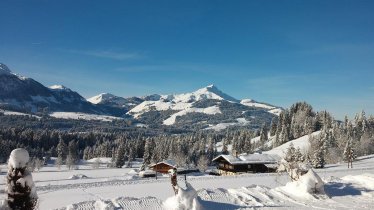 Ausblick Richtung Kitzbüheler Horn Winter