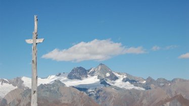 Blick vom Roten Kogel auf den Großglockner