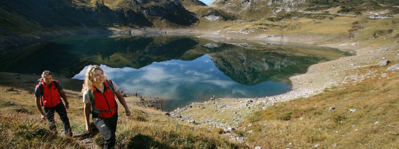 Starting out at the Formarinsee lake, © Verein Lechwege/Gerhard Eisenschink