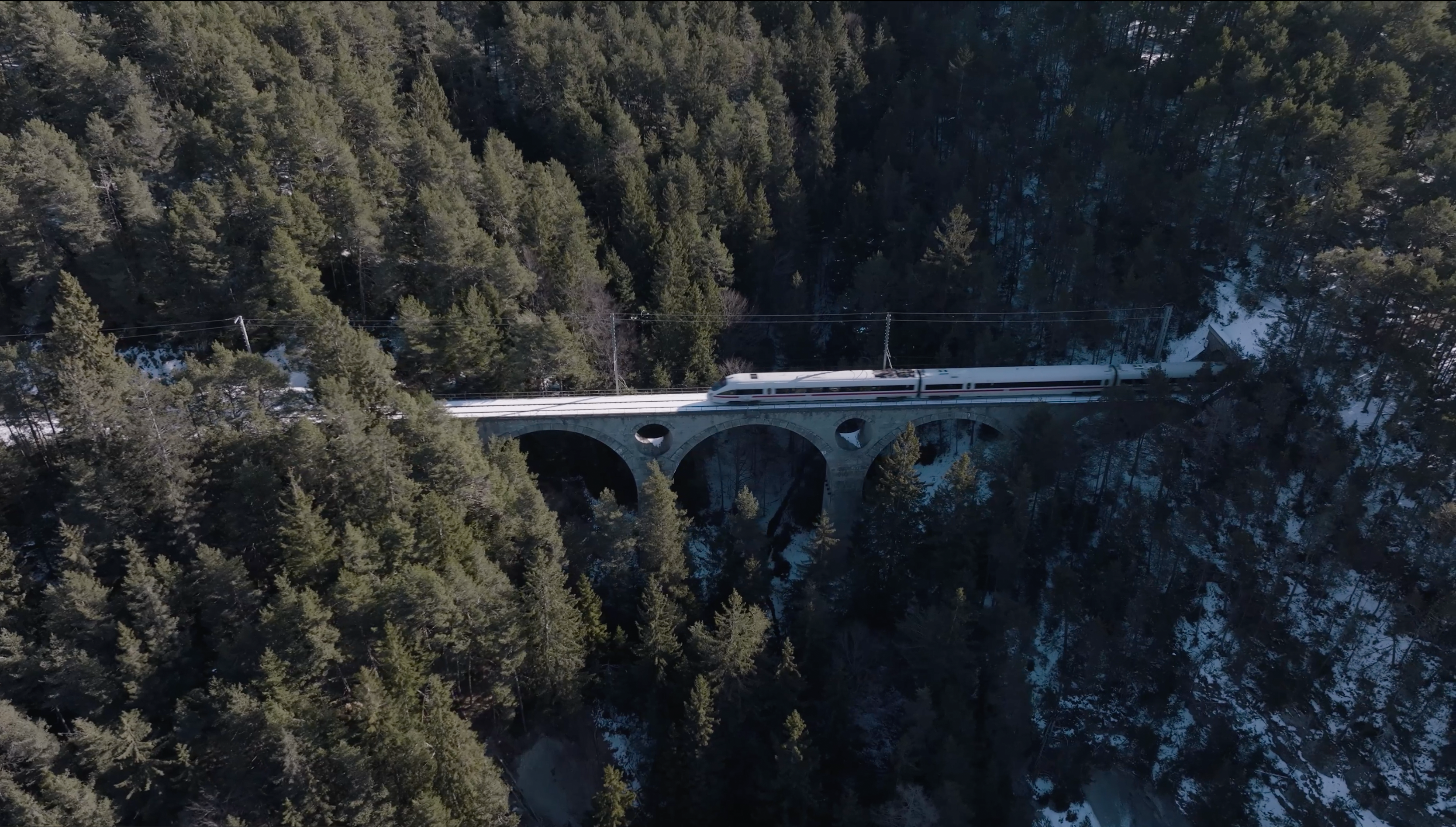 Zuganreise Seefeld, Zugbrücke