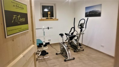 Fitnessraum Appartement der Veitenhof Tirol