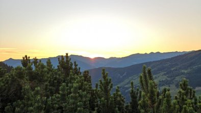 Sonnenaufgang am Berg