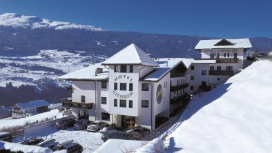 Hotel im Winter