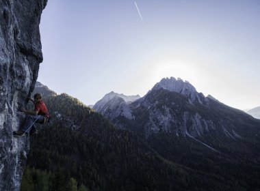 Klettern im Osttirol. Foto: Tirol Werbung / Mair Johannes
