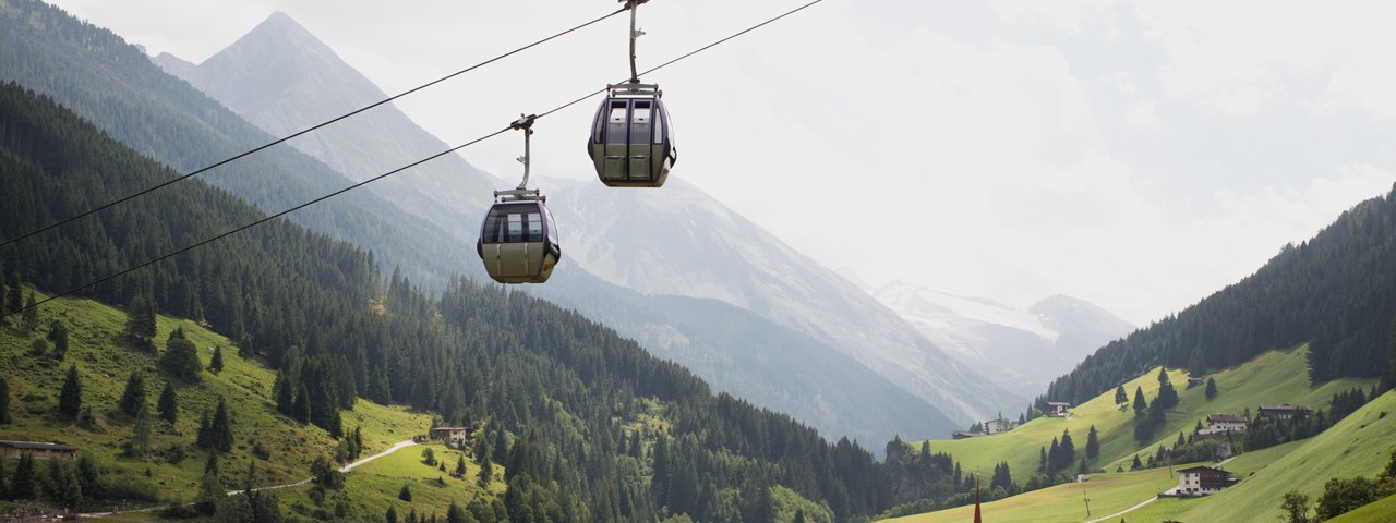 Eggalm-Gondelbahn in Lanersbach, © Tirol Werbung/Bert Heinzlmeier