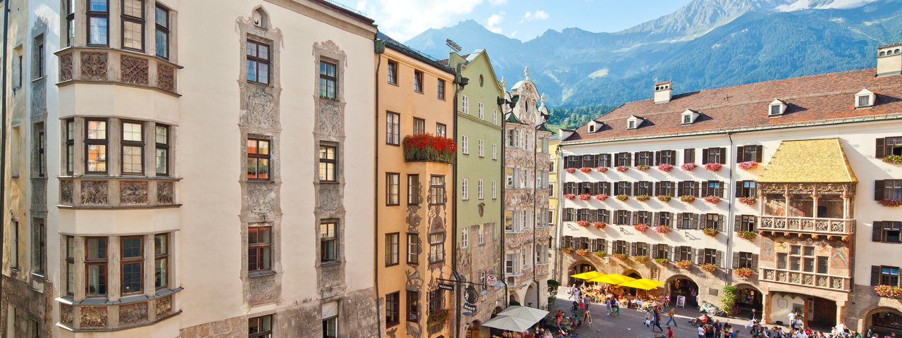 Goldenes Dachl in der Innsbrucker Altstadt, © TVB Innsbruck / Christof Lackner