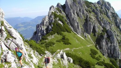 Anstieg zur Pyramidenspitze