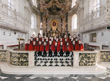 Die Sängerknaben in „ihrer“ Kirche, der Wiltener Basilika. © morefeatures
