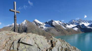 Looking towards the Finstertaler Stausee reservoir, © Tirol Werbung/Bernhard Aichner