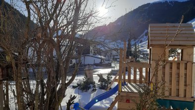 Unser Garten im Winter