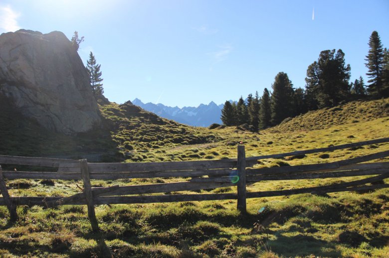 Bei der Aifner Alm.