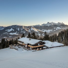 Die Angerer Alm mitten im Skigebiet St. Johann in Tirol, © Thomas Plattner