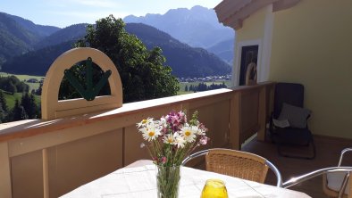 Balkon. Bergfriede, © Ferienhof Obertenn