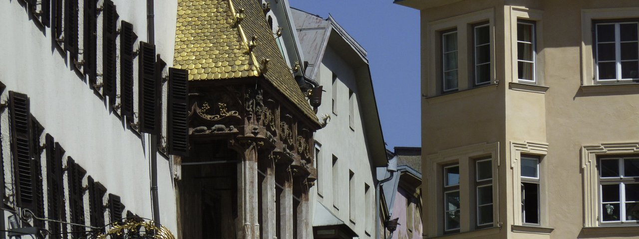 Goldenes Dachl in der Innsbrucker Altstadt, © Tirol Werbung/Bernhard Aichner