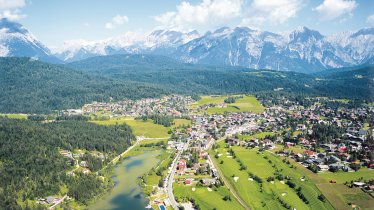 Blick auf Seefeld im Sommer, © Region Seefeld