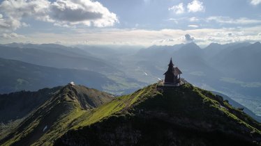Ausblick von der Kellerjochkapelle oberhalb der Kellerjochhütte, © TVB Silberregion Karwendel