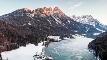 Der winterliche Hintersteiner See, © Discover Austria