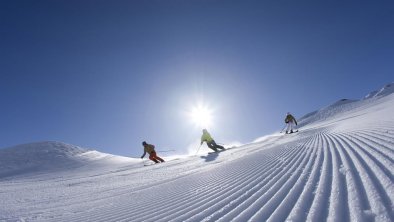 Skifahren in der Arena