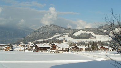 Winterblick aufs Dorf