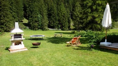 Landhaus Alpenblick - Garten mit Grill