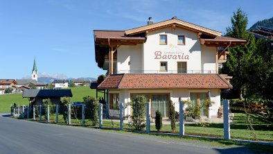 Hotel Garni BAVARIA Sommer Westseite