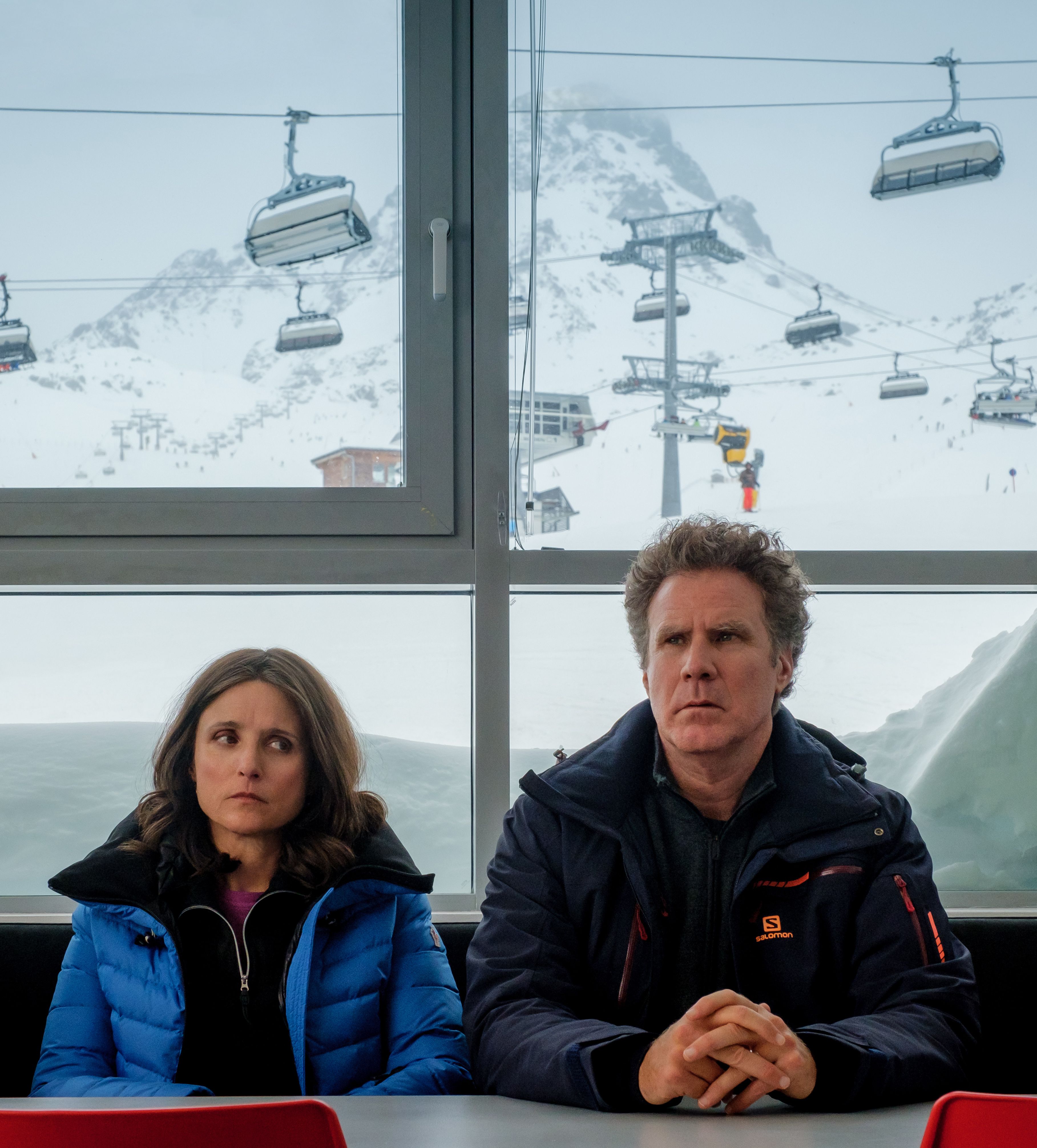 Dwonhill Dreharbeiten auf der Idalp in Ischgl