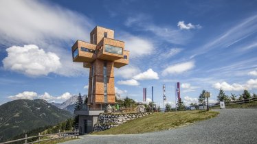 The Jakobskreuz cross in summer, © BB Pillersee