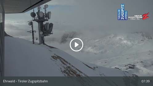 Webcam Tiroler Zugspitzbahn Bergstation
