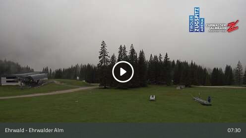 Webcam Ehrwalder Alm