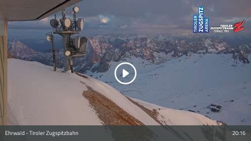 Webcam Tiroler Zugspitzbahn Bergstation