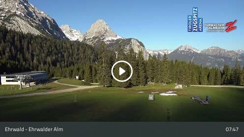 Webcam Ehrwalder Alm