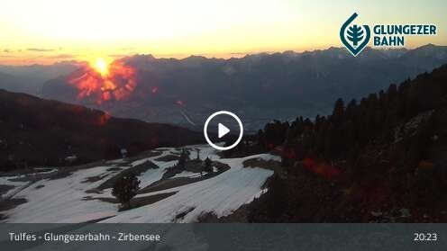 Webcam Glungezerbahn - Zirbensee