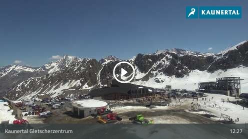 Webcam Kaunertaler Gletscherzentrum
