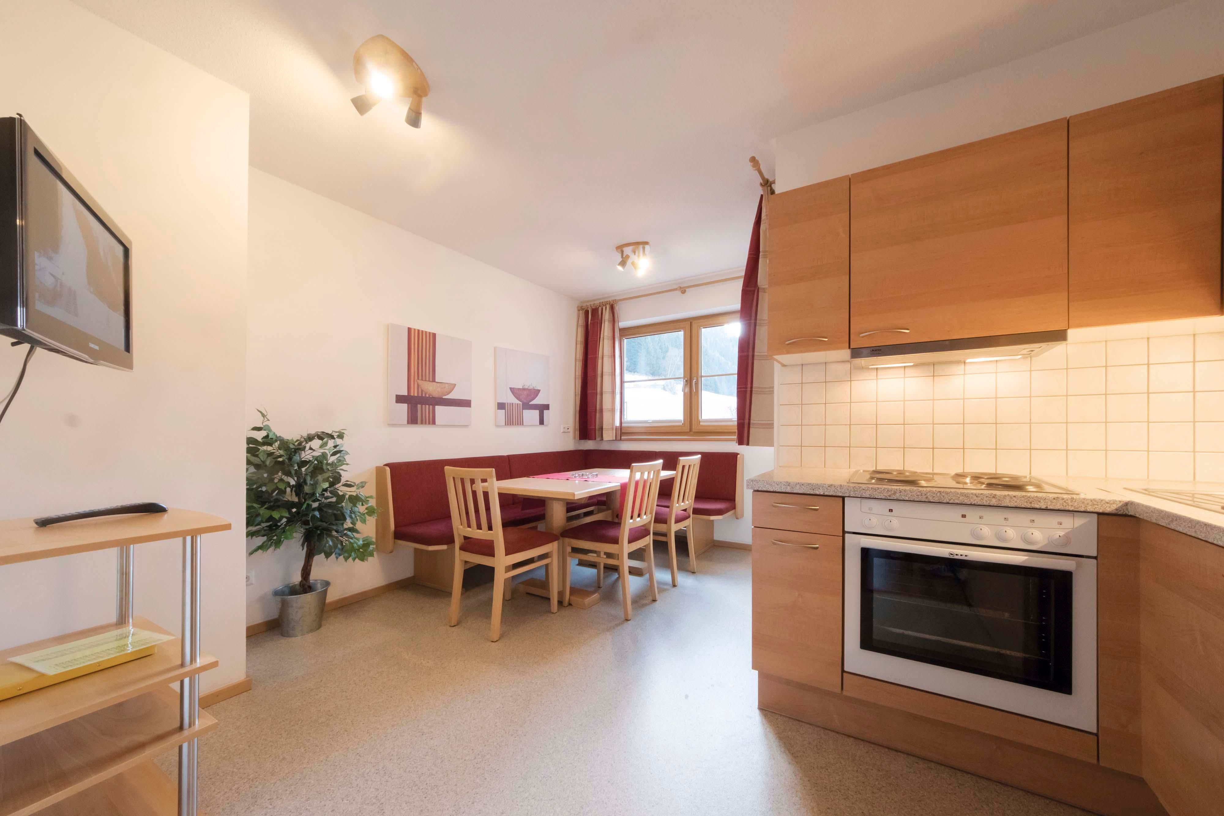 Küche Appartements Aifner, Verpeil und Nasserein