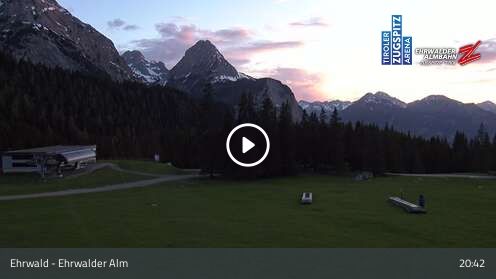 Webcam Ehrwalder Alm