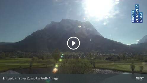 Webcam Tiroler Zugspitze Golf-Anlage