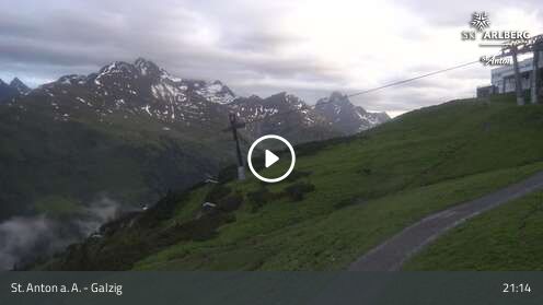 Webcam Galzig Bergstation