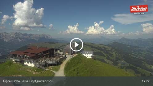 Webcam Gipfel Hohe Salve - Söll