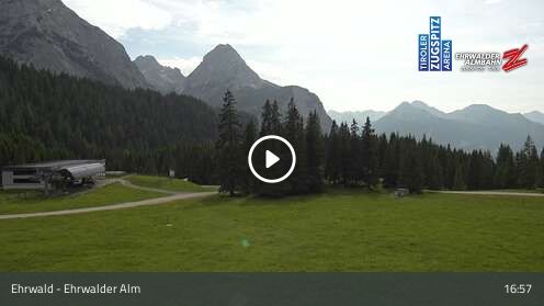 Webcam Ehrwalder Alm