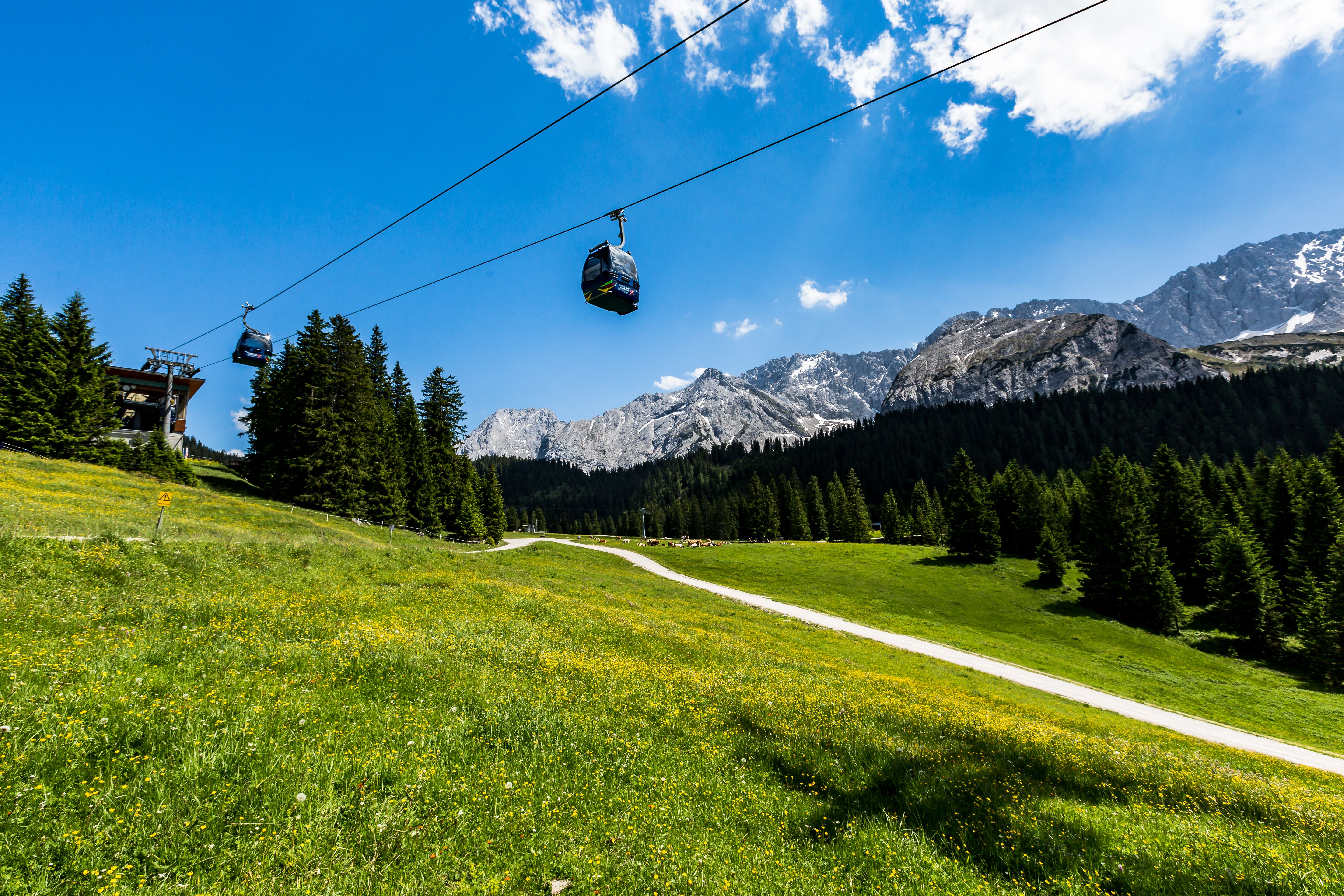 Marienbergbahn In Biberwier Tirol In sterreich