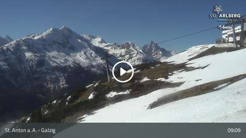 Webcam Galzig Bergstation